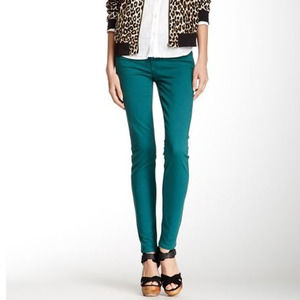 Joe's Jeans Green Skinny Fit Denim Size 27